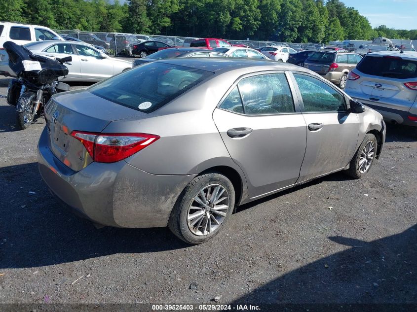 2014 Toyota Corolla Le Plus VIN: 5YFBURHE5EP132539 Lot: 39525403