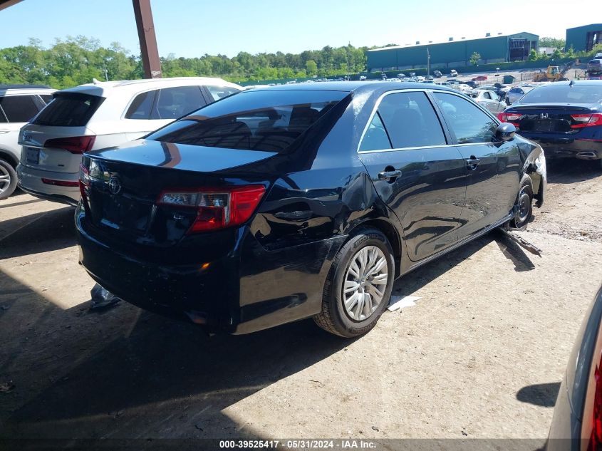 2013 Toyota Camry L/Se/Le/Xle VIN: 4T1BF1FK7DU285442 Lot: 39525417