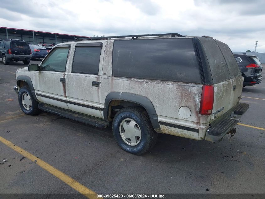 1999 GMC Suburban 1500 Sl VIN: 1GKFK16R0XJ708600 Lot: 39525420