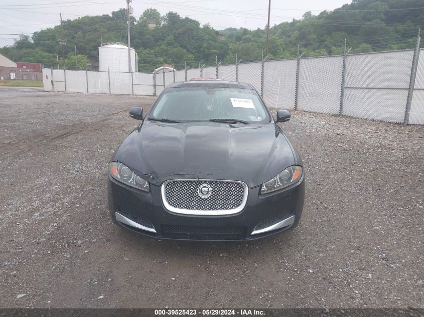 2012 Jaguar Xf VIN: SAJWA0FB9CLS50552 Lot: 39525423