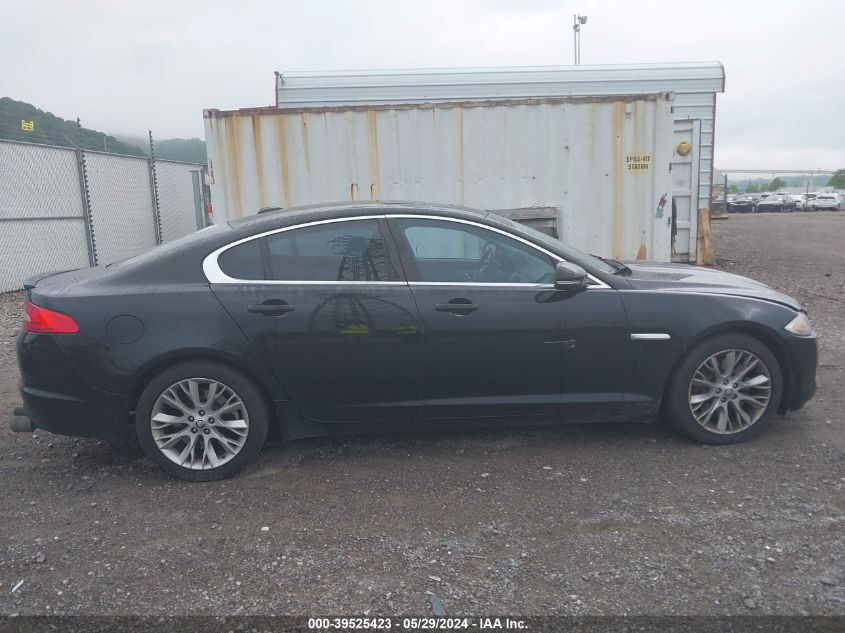 2012 Jaguar Xf VIN: SAJWA0FB9CLS50552 Lot: 39525423