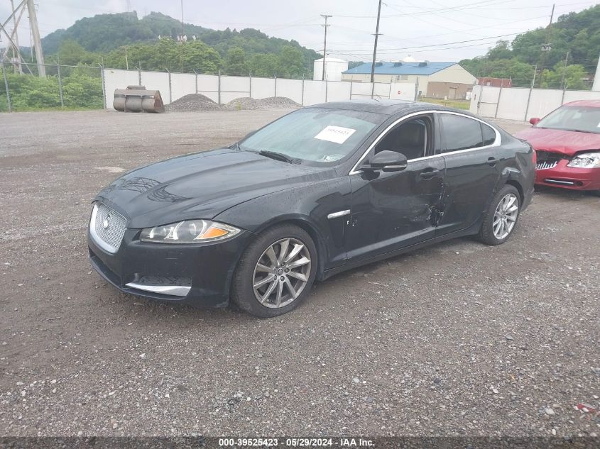 2012 Jaguar Xf VIN: SAJWA0FB9CLS50552 Lot: 39525423