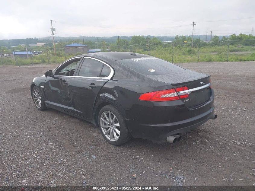 2012 Jaguar Xf VIN: SAJWA0FB9CLS50552 Lot: 39525423