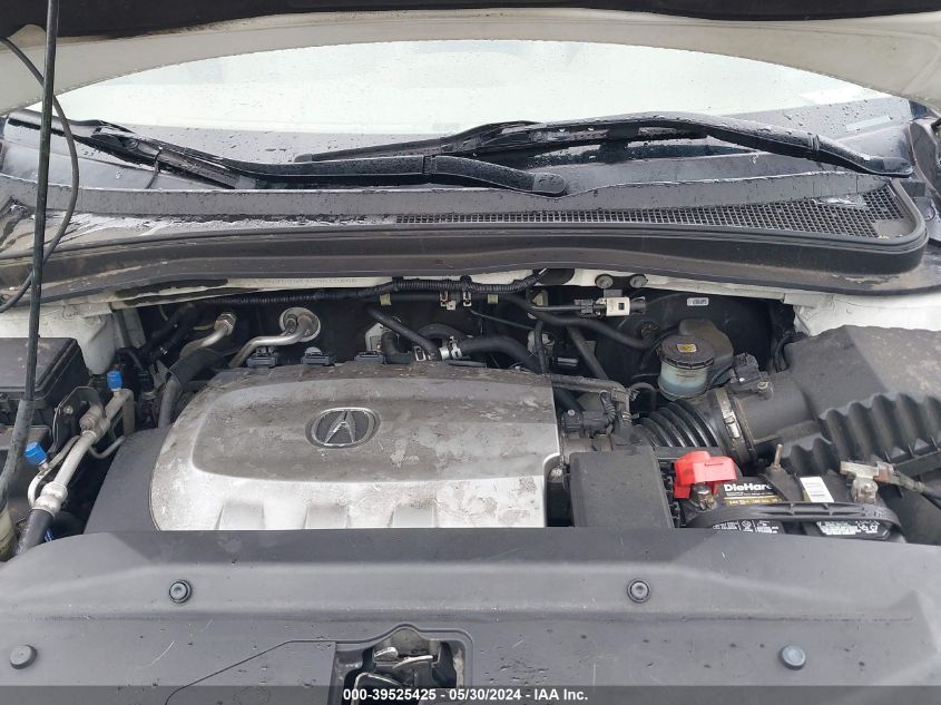 2013 Acura Mdx VIN: 2HNYD2H24DH510808 Lot: 39525425