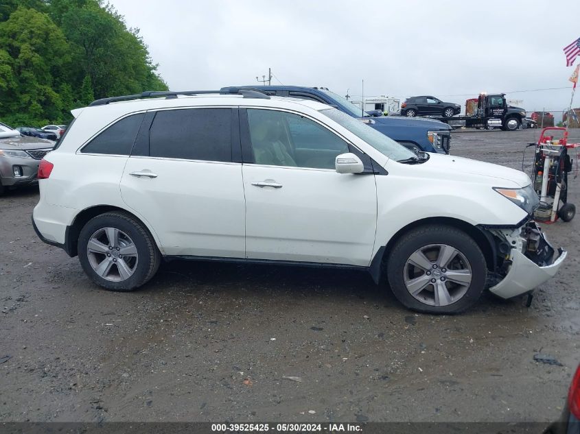 2013 Acura Mdx VIN: 2HNYD2H24DH510808 Lot: 39525425