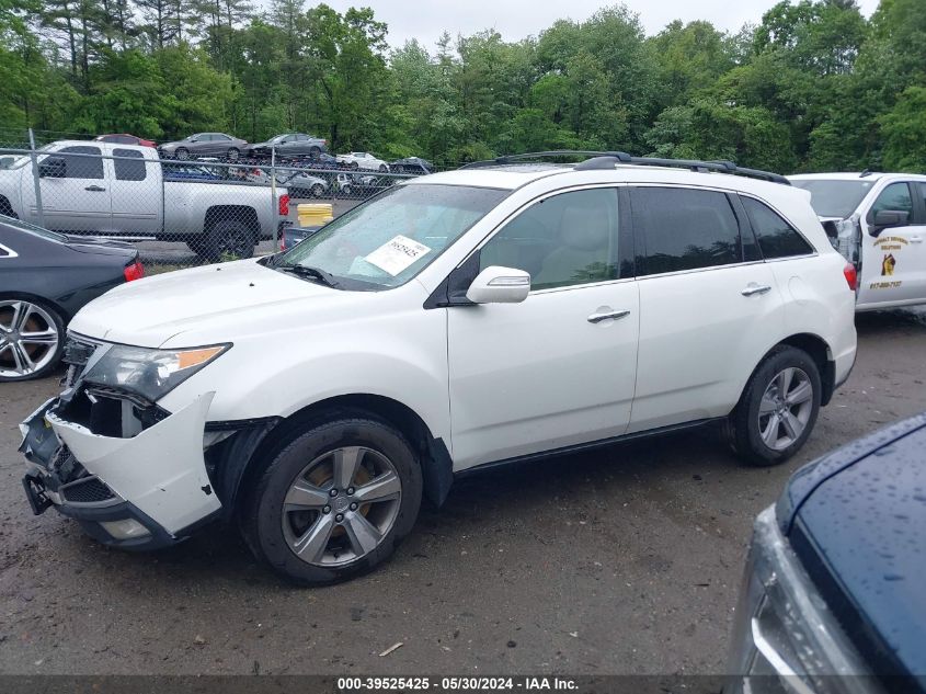 2013 Acura Mdx VIN: 2HNYD2H24DH510808 Lot: 39525425