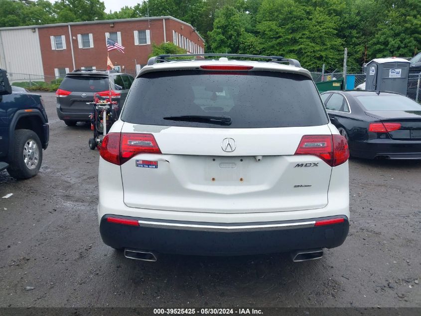 2013 Acura Mdx VIN: 2HNYD2H24DH510808 Lot: 39525425
