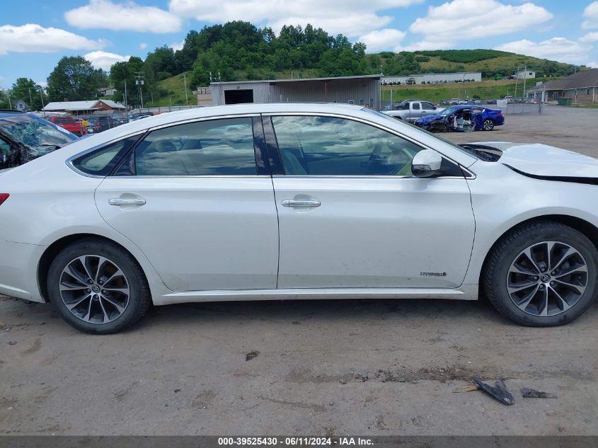 2017 Toyota Avalon Hybrid Xle Premium VIN: 4T1BD1EB4HU057878 Lot: 39525430