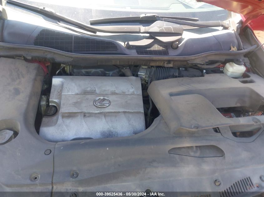 2012 Lexus Rx 350 VIN: 2T2ZK1BA6CC079189 Lot: 39525436