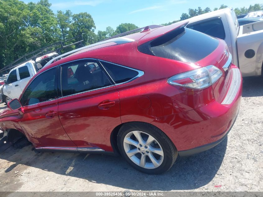 2012 Lexus Rx 350 VIN: 2T2ZK1BA6CC079189 Lot: 39525436