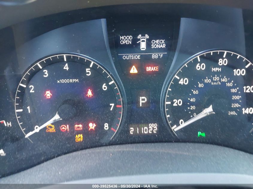 2012 Lexus Rx 350 VIN: 2T2ZK1BA6CC079189 Lot: 39525436