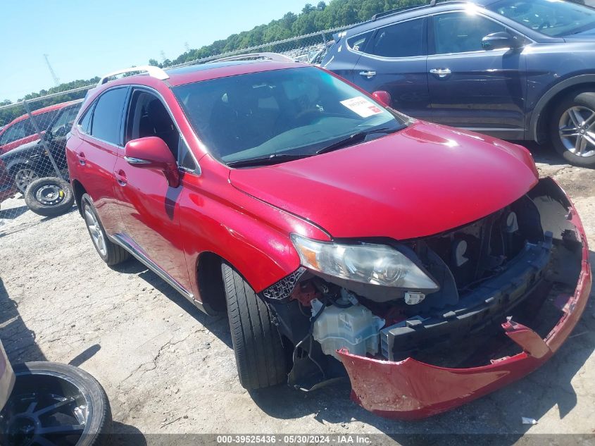 2012 Lexus Rx 350 VIN: 2T2ZK1BA6CC079189 Lot: 39525436