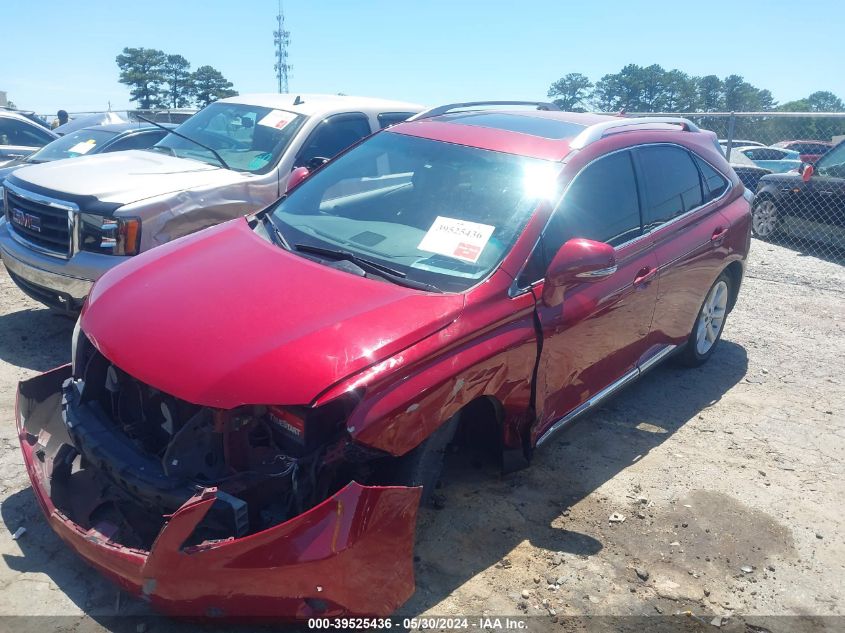2012 Lexus Rx 350 VIN: 2T2ZK1BA6CC079189 Lot: 39525436