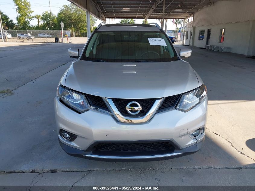 2014 Nissan Rogue Sl VIN: 5N1AT2MT0EC806952 Lot: 39525441