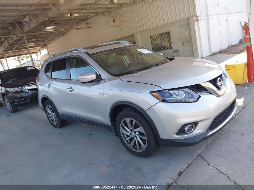 2014 Nissan Rogue Sl VIN: 5N1AT2MT0EC806952 Lot: 39525441