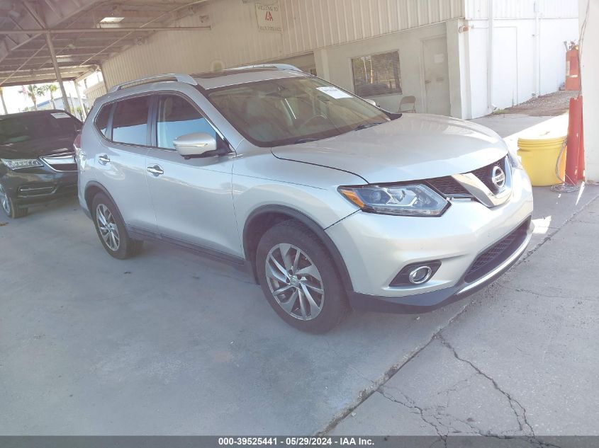 2014 Nissan Rogue Sl VIN: 5N1AT2MT0EC806952 Lot: 39525441