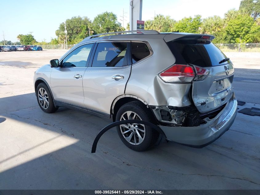 2014 Nissan Rogue Sl VIN: 5N1AT2MT0EC806952 Lot: 39525441