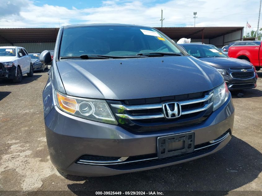 2014 Honda Odyssey Ex-L VIN: 5FNRL5H69EB118867 Lot: 39525449