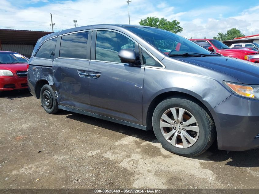 2014 Honda Odyssey Ex-L VIN: 5FNRL5H69EB118867 Lot: 39525449