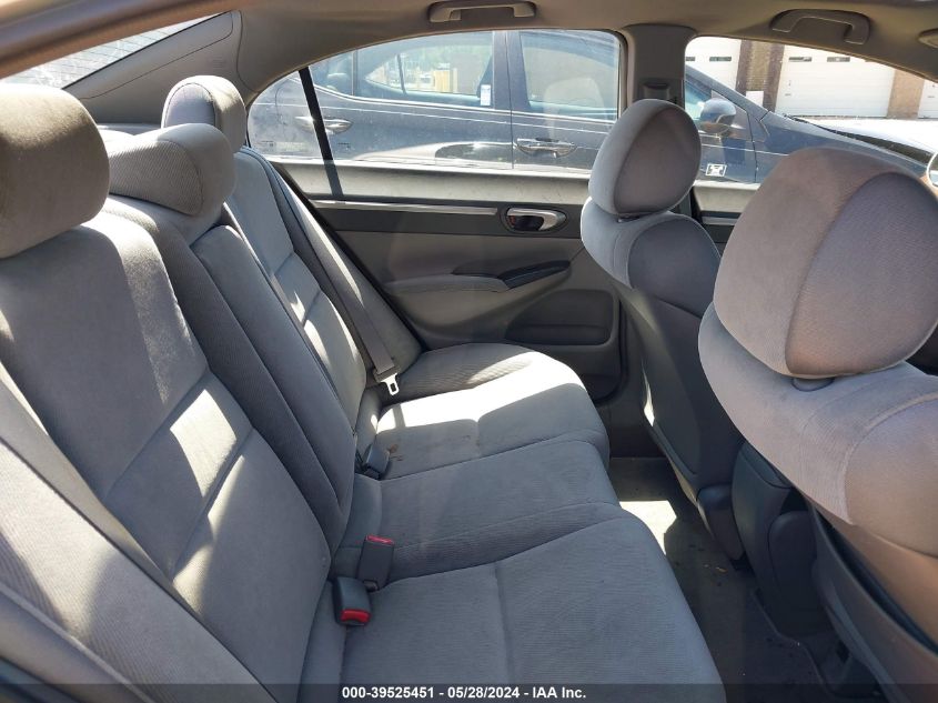 2008 Honda Civic Ex VIN: 1HGFA16858L106062 Lot: 39525451