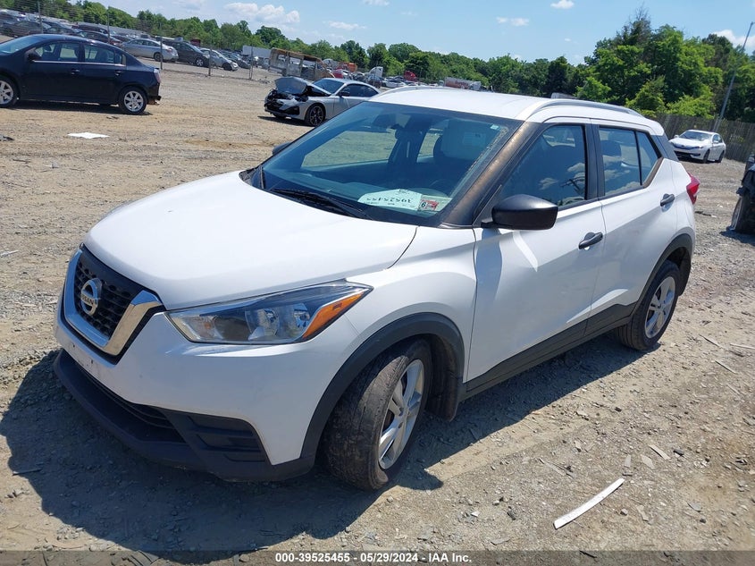 VIN 3N1CP5CU0KL503833 2019 NISSAN KICKS S