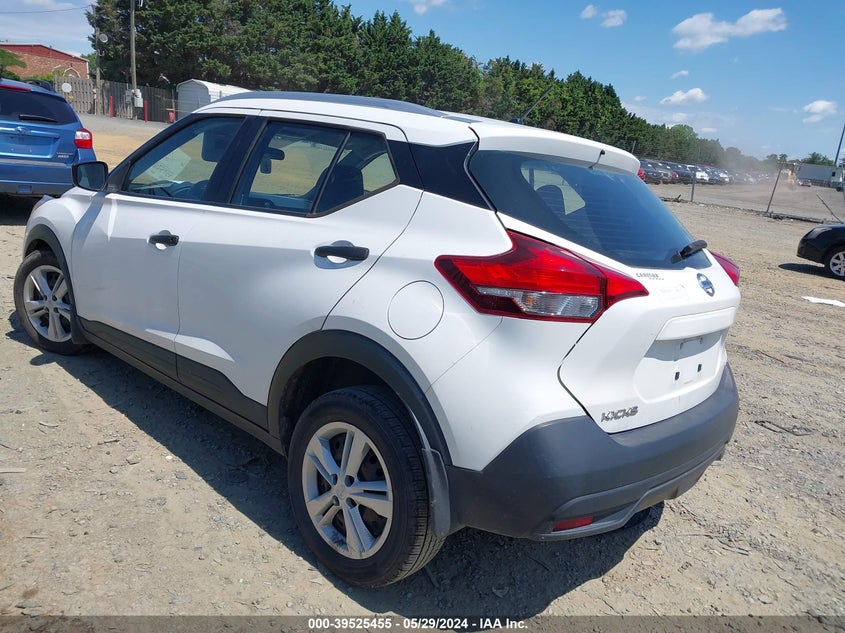 VIN 3N1CP5CU0KL503833 2019 NISSAN KICKS S