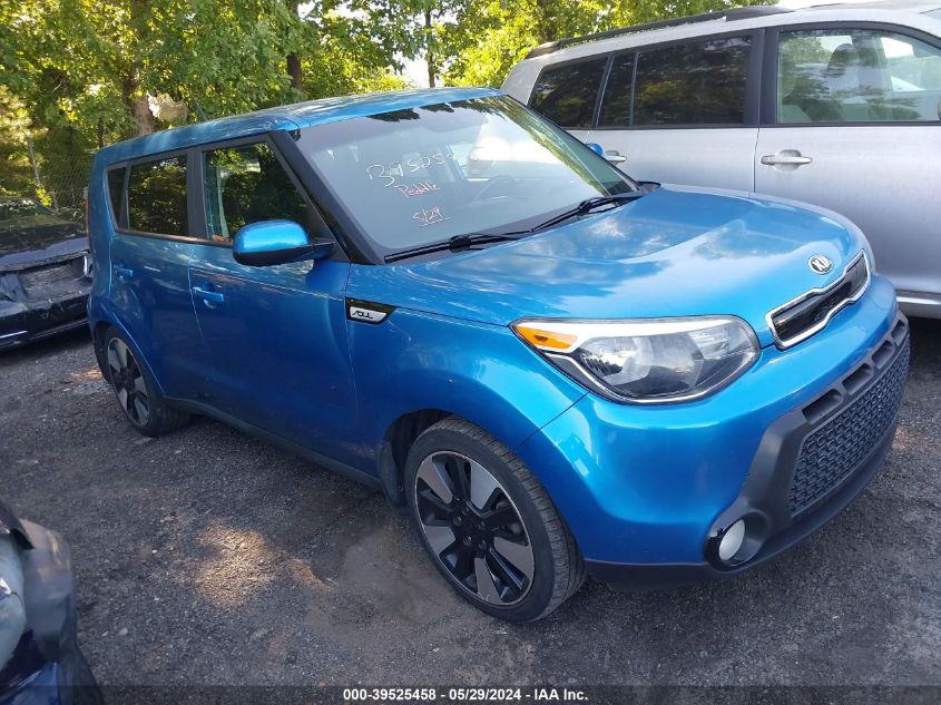 2016 Kia Soul + VIN: KNDJP3A50G7359989 Lot: 39525458