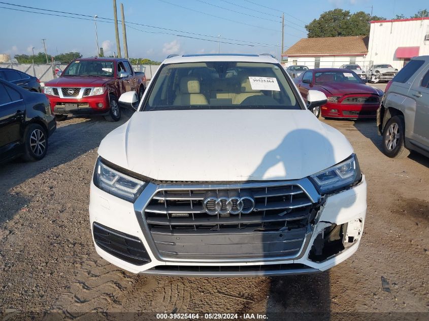 2018 Audi Q5 2.0T Premium/2.0T Tech Premium VIN: WA1BNAFY3J2107492 Lot: 39525464