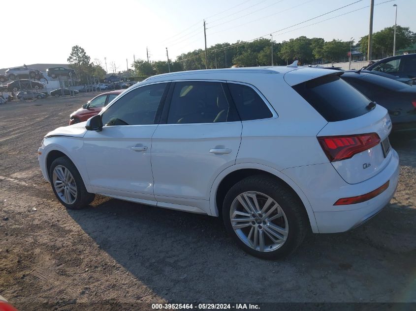 2018 Audi Q5 2.0T Premium/2.0T Tech Premium VIN: WA1BNAFY3J2107492 Lot: 39525464