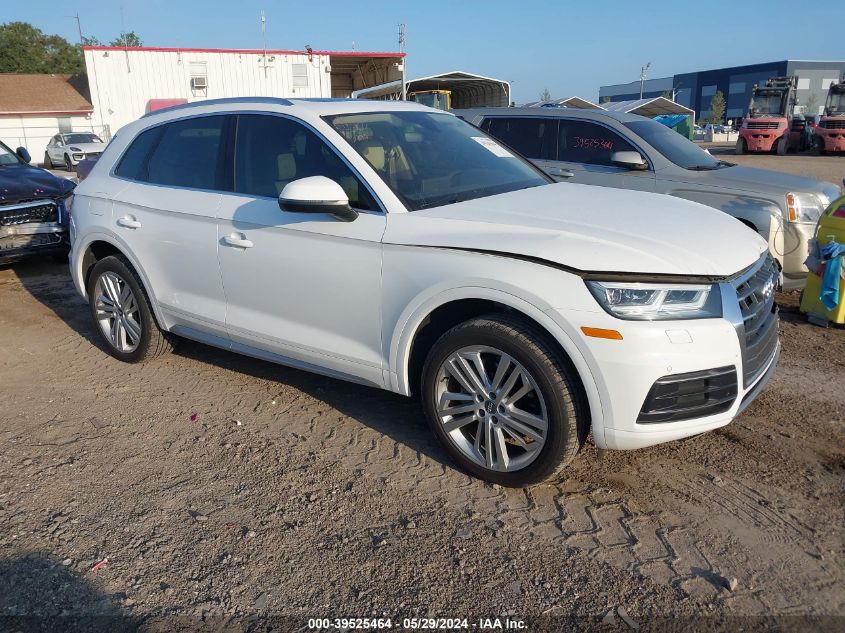 2018 Audi Q5 2.0T Premium/2.0T Tech Premium VIN: WA1BNAFY3J2107492 Lot: 39525464