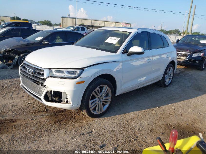 2018 Audi Q5 2.0T Premium/2.0T Tech Premium VIN: WA1BNAFY3J2107492 Lot: 39525464