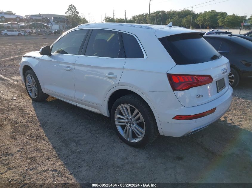 2018 Audi Q5 2.0T Premium/2.0T Tech Premium VIN: WA1BNAFY3J2107492 Lot: 39525464