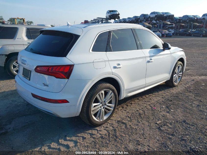 2018 Audi Q5 2.0T Premium/2.0T Tech Premium VIN: WA1BNAFY3J2107492 Lot: 39525464