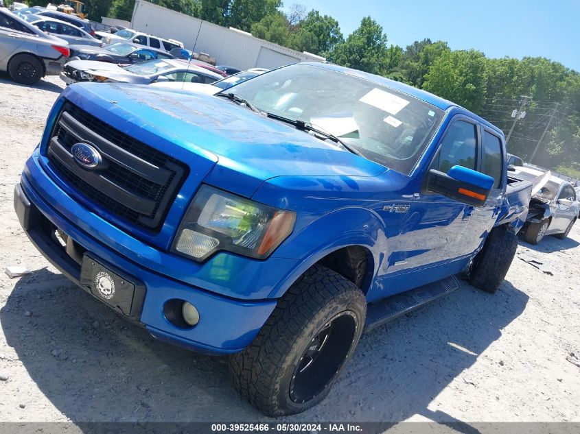 2013 Ford F-150 Fx2 VIN: 1FTFW1CT1DKG41933 Lot: 39525466