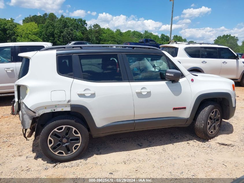 2015 Jeep Renegade Trailhawk VIN: ZACCJBCT7FPC25501 Lot: 39525470