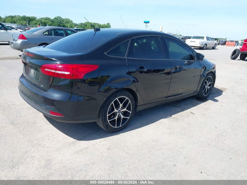 2017 Ford Focus Sel VIN: 1FADP3H2XHL241682 Lot: 39525495