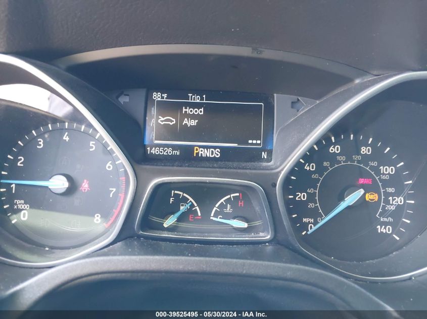 2017 Ford Focus Sel VIN: 1FADP3H2XHL241682 Lot: 39525495