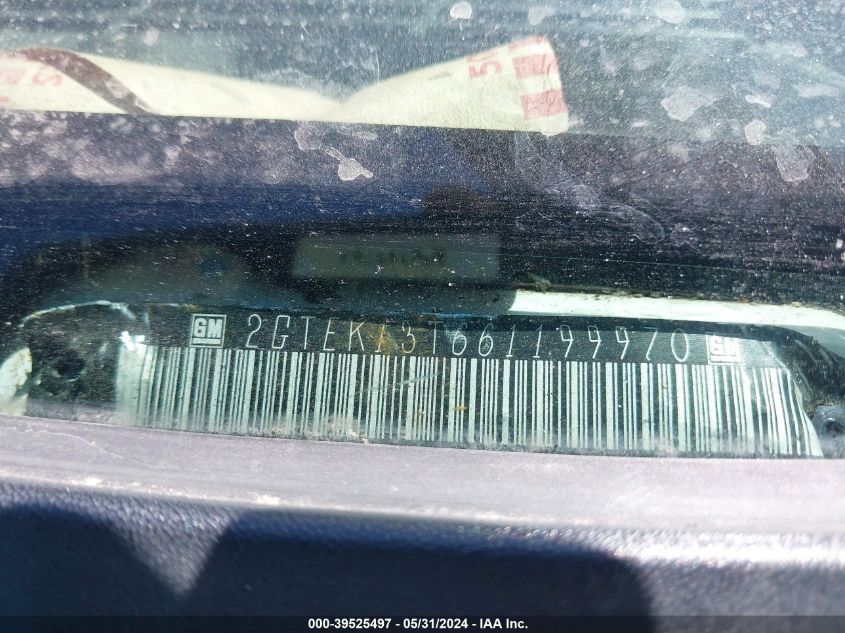2006 GMC Sierra 1500 Sle1 VIN: 2GTEK13T661199970 Lot: 39525497