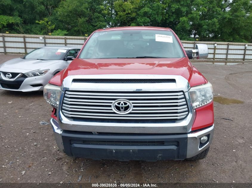 2014 Toyota Tundra Limited 5.7L V8 VIN: 5TFHW5F17EX332238 Lot: 39525535