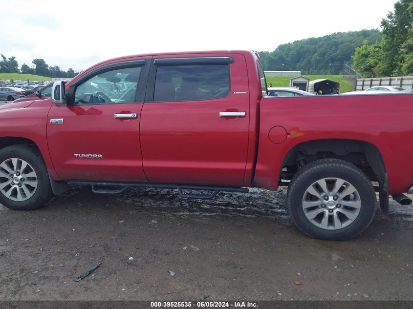 2014 Toyota Tundra Limited 5.7L V8 VIN: 5TFHW5F17EX332238 Lot: 39525535