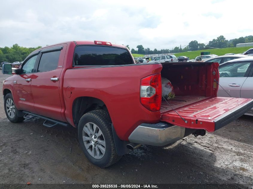 2014 Toyota Tundra Limited 5.7L V8 VIN: 5TFHW5F17EX332238 Lot: 39525535