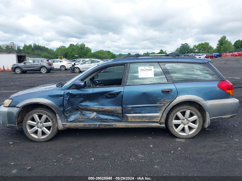 2005 Subaru Outback 2.5I Limited VIN: 4S4BP62CX57376617 Lot: 39525548