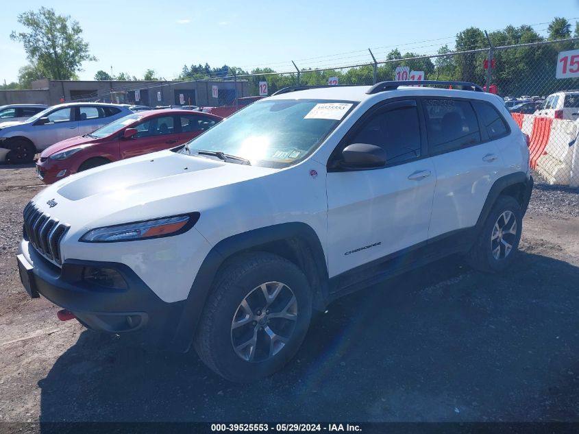 2016 Jeep Cherokee Trailhawk VIN: 1C4PJMBS2GW104353 Lot: 39525553