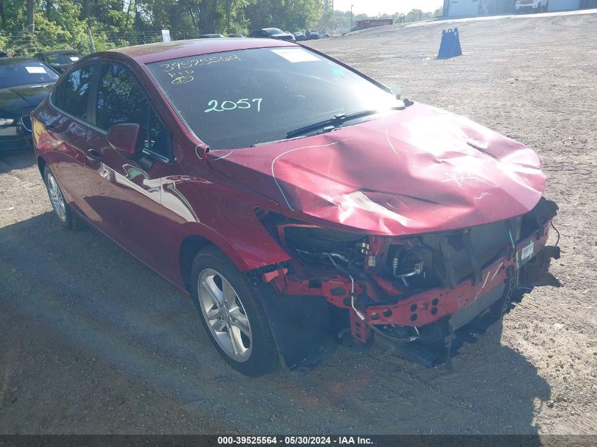 2017 Chevrolet Cruze Lt Auto VIN: 1G1BE5SM3H7161560 Lot: 39525564