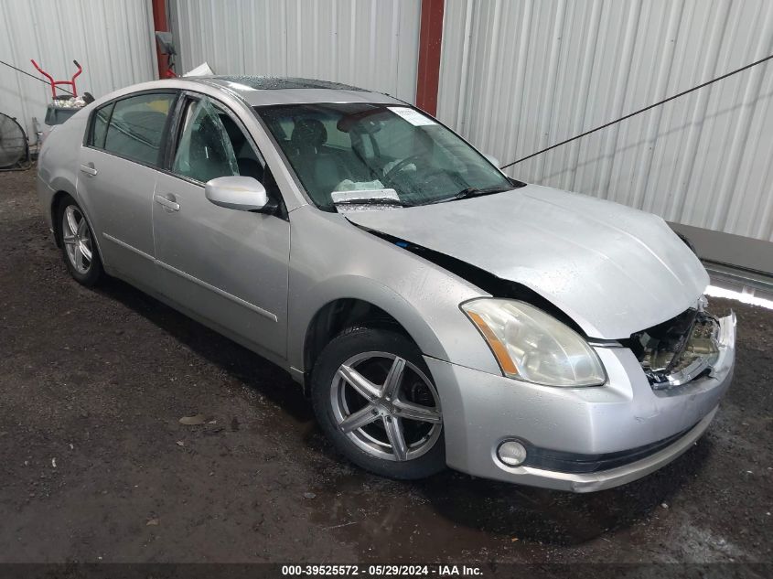 2004 Nissan Maxima 3.5 Sl VIN: 1N4BA41E44C857245 Lot: 39525572