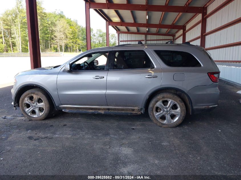 2014 Dodge Durango Limited VIN: 1C4RDJDG3EC345375 Lot: 39525582