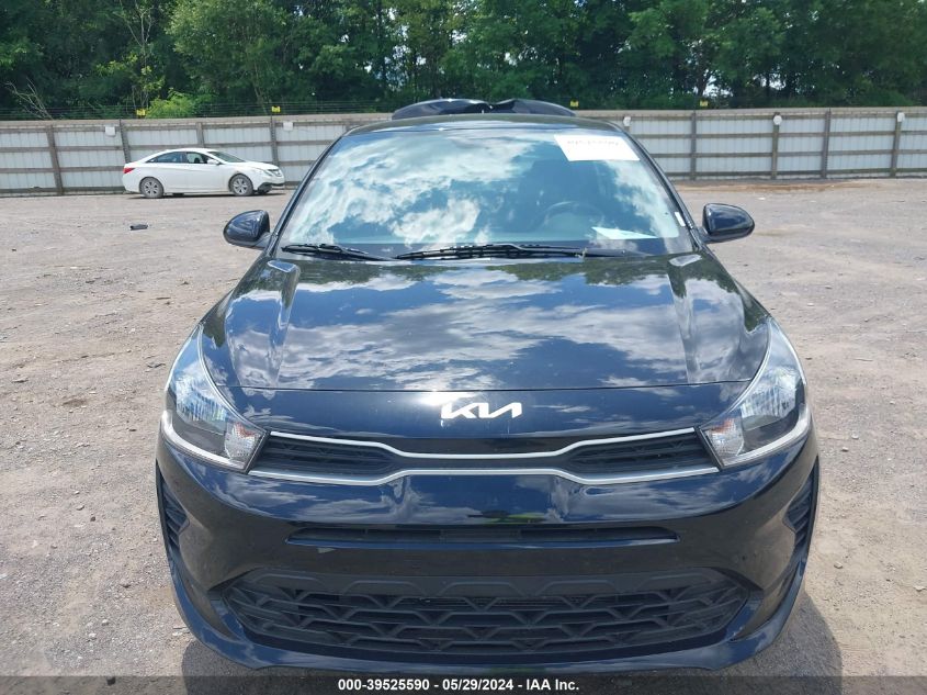 2022 Kia Rio Lx VIN: 3KPA24AD4NE441801 Lot: 39525590