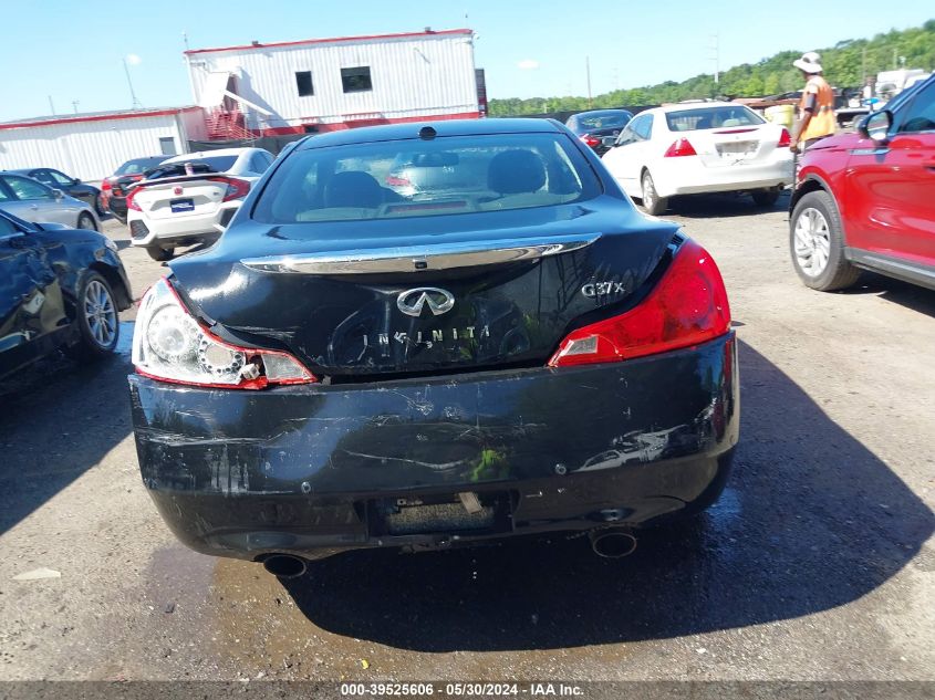 2010 Infiniti G37X VIN: JN1CV6EL2AM150080 Lot: 39525606