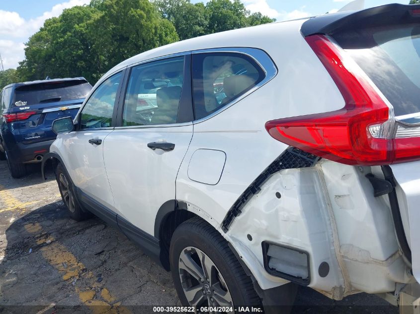 2019 Honda Cr-V Lx VIN: 2HKRW5H31KH405145 Lot: 39525622