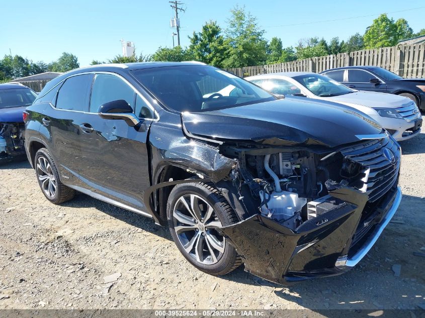 2016 Lexus Rx 450H VIN: 2T2BGMCA8GC008150 Lot: 39525624